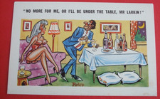 Old  Comic postcard MAN