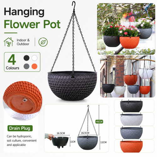 Hanging baskets flower planter - baskets,