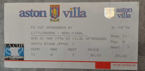 Rare complete ticket stub - stub,