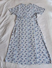 WoolOvers Blue Floral Midi