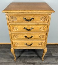 Vintage French Oak Chest of Drawers Tallboy Louis XV Style Cabinet  – Lot 3777