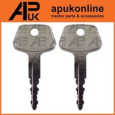 2x Ignition Keys for Daewoo Doosan Terex Bobcat Dumper Digger Excavator F900