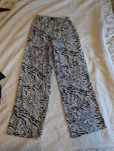 Ladies zebra pattern black - ladies,