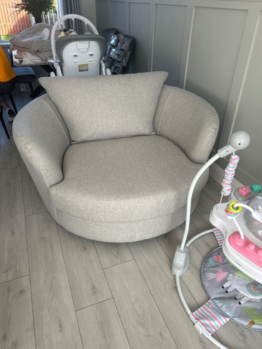 Dfs grey living room swivel - grey,