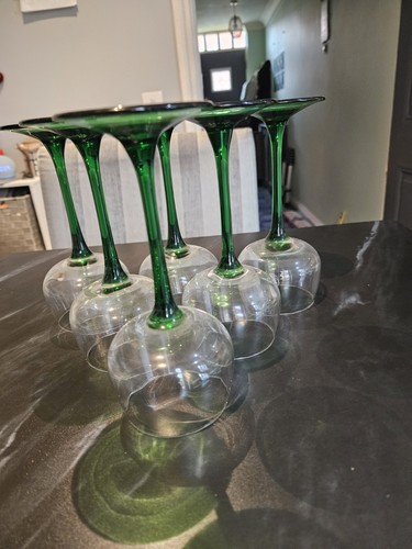 Vintage luminarc green stem - luminarc,