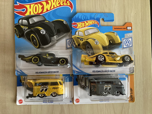 Hot wheels bundle vw - wheels, 4
