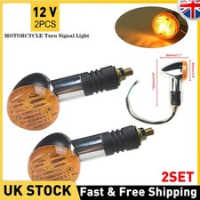 4PCS Chrome Motorcycle Front