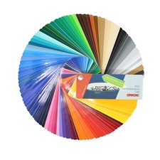 Colour fan plotter film Oracal