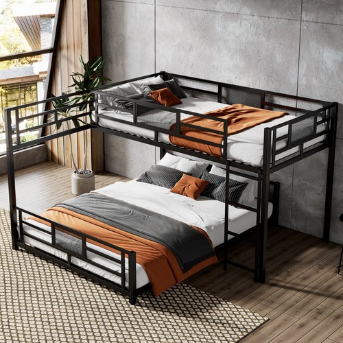 Shaped metal twin over full - metal,