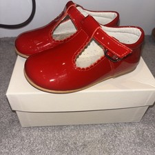 Andanines Mary Jane Red Patent