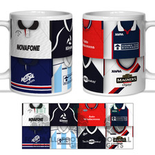 Dundee Retro Shirts Classic Kits Montage Mug Cup Great Fans Gift