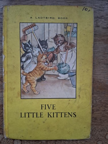 Ladybird five little kittens - five,