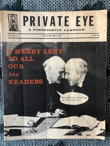Private eye magazine issue - magazine,
