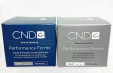 CND Performance Nail Forms Sculpting - 300 counts - Choose Your Type - Fast Ship
