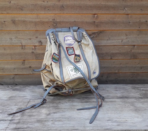 Vintage hiking boy scout - hiking,