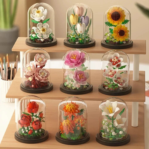 Flower bouquet set lego - bouquet,