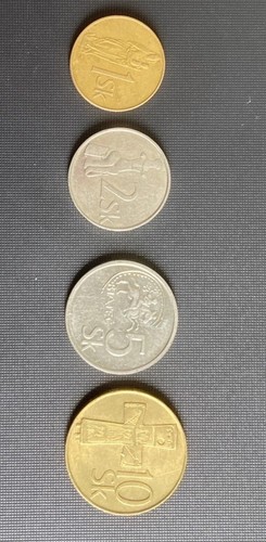 Set coins of slovakia - set,