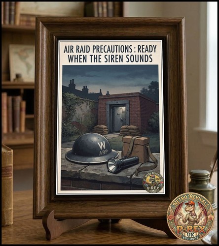 Air raid precautions - precautions, ready