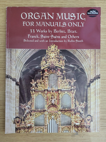Organ music for manuals only - for,