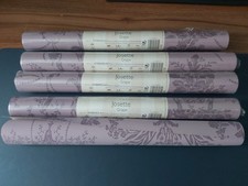 Laura Ashley Josette Grape Wallpaper 10m X 53cm (Same Batch Serial) 5x rolls