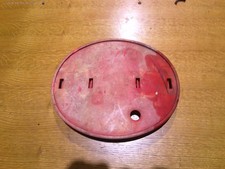 1978 - 1980 HONDA CR250 ELSINORE RED ROCKET FRONT NUMBER BOARD PLATE