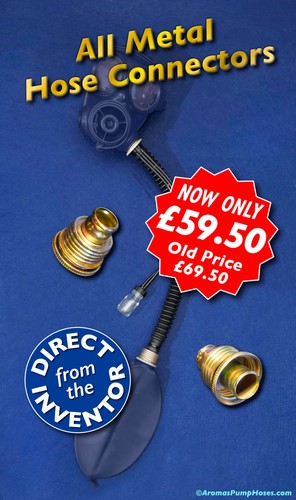 Aromas pump hose black - aromas, ·