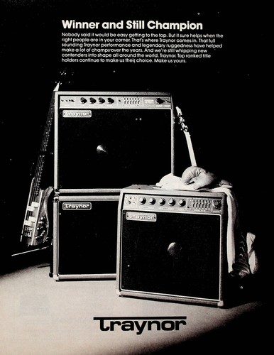 1982 traynor guitar - traynor, amplifiers