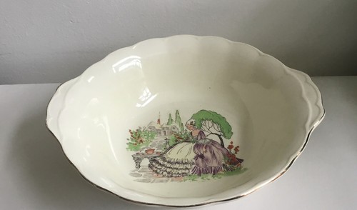 Vintage serving fruit bowl - vintage, serving/fruit