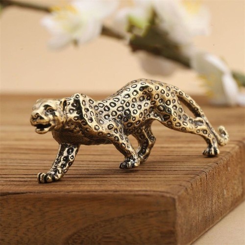 Lucky animal leopard figurines - animal,