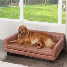 XXL-Large Dog Bed PU Leather