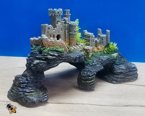 Aquarium ornament castle - aquarium,
