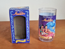 Vintage Disney Aladdin Collector Glass with Original Box – Burger King 1990s