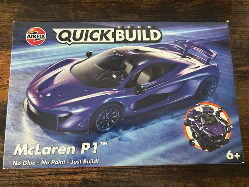 Airfix quick build mclaren - build,