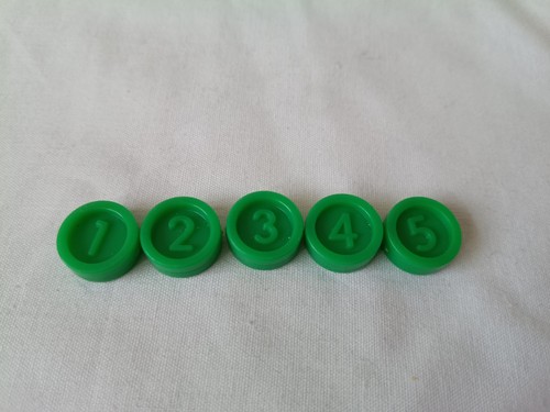 Vintage downfall game counters - vintage,