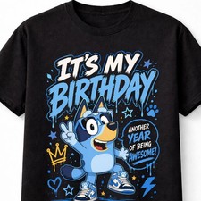 Bluey Birthday Cartoon Dog