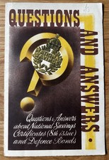 1940's NATIONAL SAVINGS