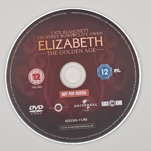 Elizabeth the golden age - elizabeth:, dvd