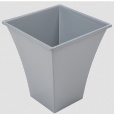 2 x Silver Metallica Square