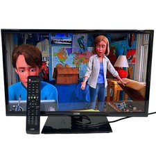 LOGIK L24HED18 24" LED TV with Built-in DVD Player - USB & Remote Control Black