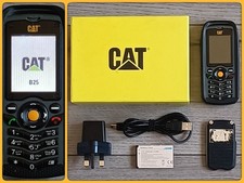 CAT B25 Dual SIM Rugged Mobile Phone (Unlocked). Boxed with content.