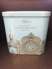 Fortnum & Mason Eau De Nil - Gold  'Empty' Biscuits Storage Tin