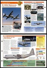 C-130J Hercules #29 Cutting Edge Aircraft Of The World Fold-Out Card