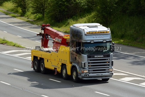 Truck photo 12x8 scania 124g - 12x8,