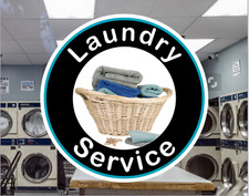 Laundry Service Window Decal