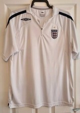 Men’s White Retro England