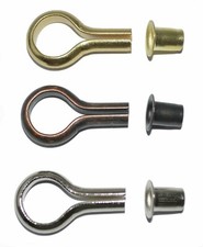 Banjo (Ring) Shelf Supports 6mm Hole for Bookcase CHOOSE FINISH & QUANTITY !!!