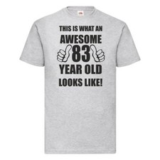 83rd 83 Years Old Eighty Third