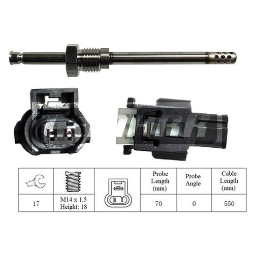 Exhaust temperature sensor - temperature,