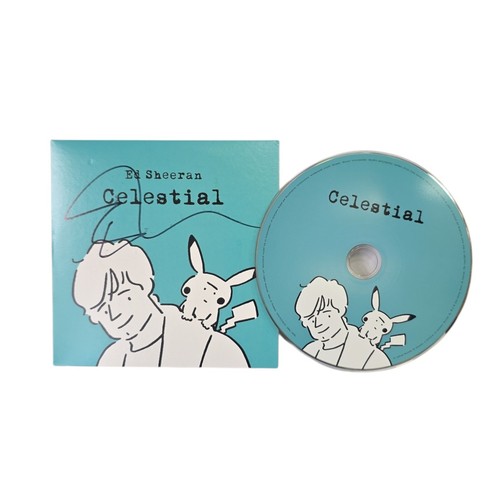 Sheeran signed celestial cd - sheeran,