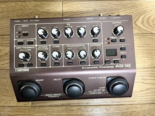 Boss acoustic guitar pre - ad-10,